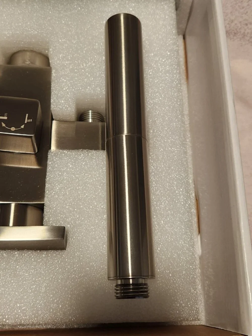 NWT: Waterfall Free Standing Tub Faucet, Hand Sprayer - Floor Mount  (Chrome)